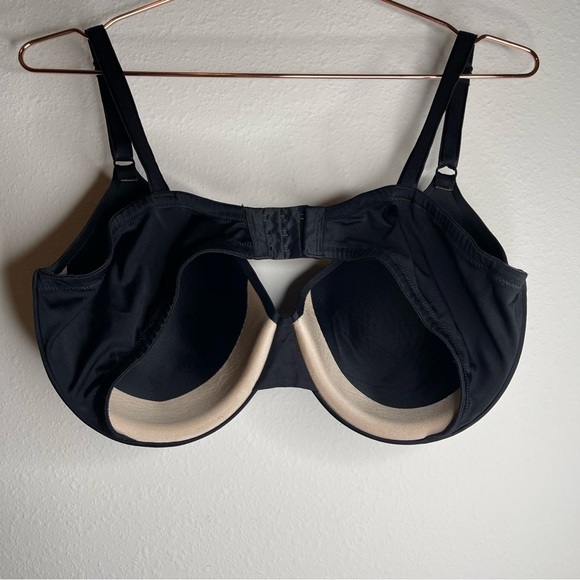 Warner’s This Is Not a Bra T-Shirt Bra Black 40D - Picture 4 of 6